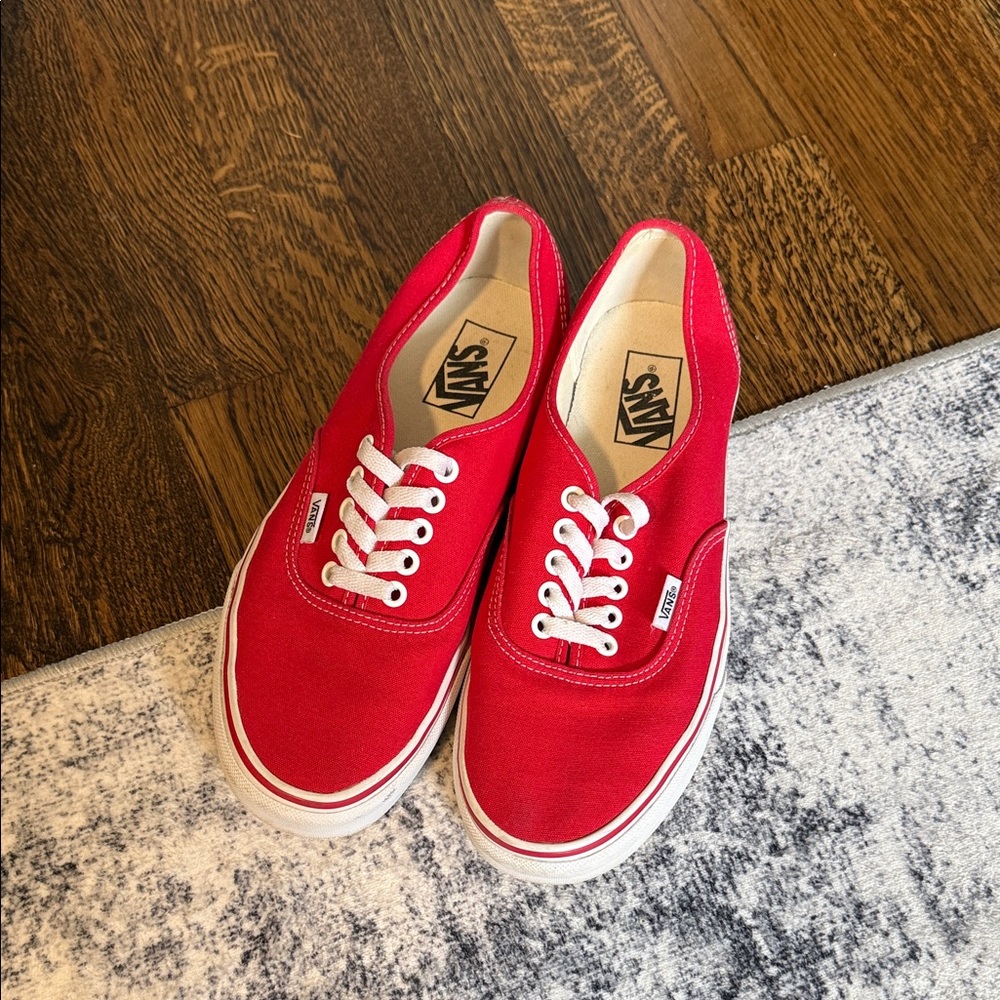 Classic Red Vans